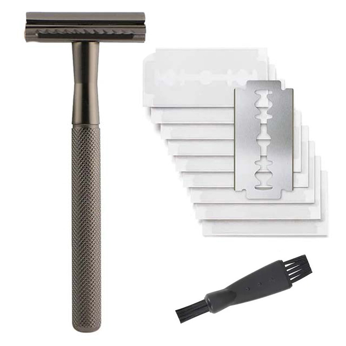Black Weighted Handle Safety R - đánh giá và giá Safety Razor Handle